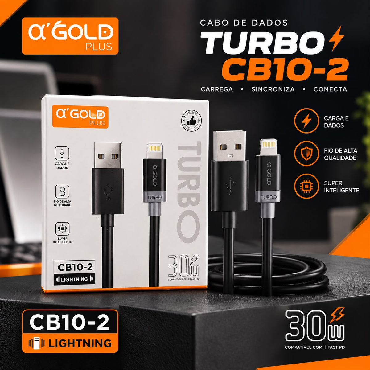 Cabo de Carregador CB10-2